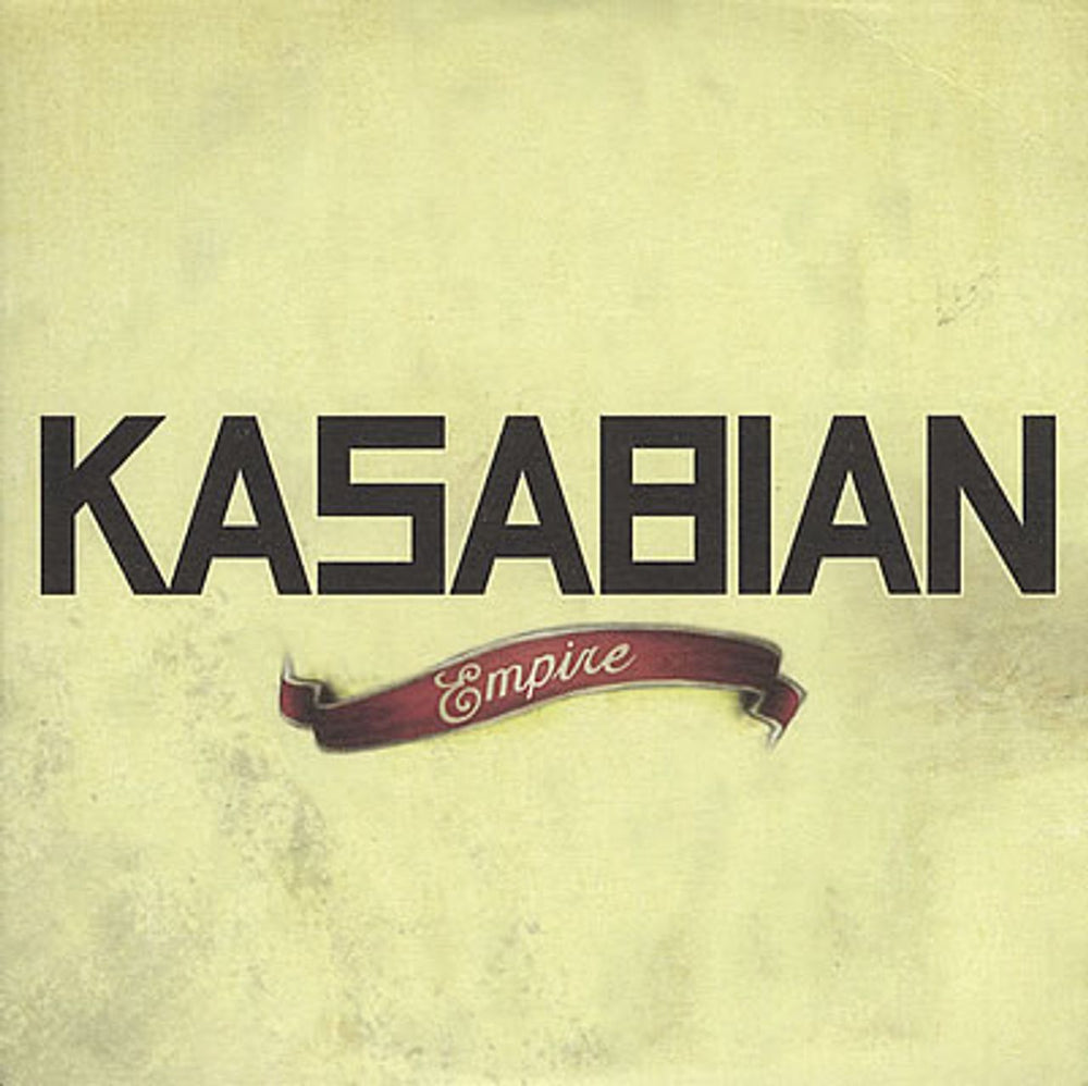 Kasabian Empire UK Promo CD single (CD5 / 5") PARADISE34