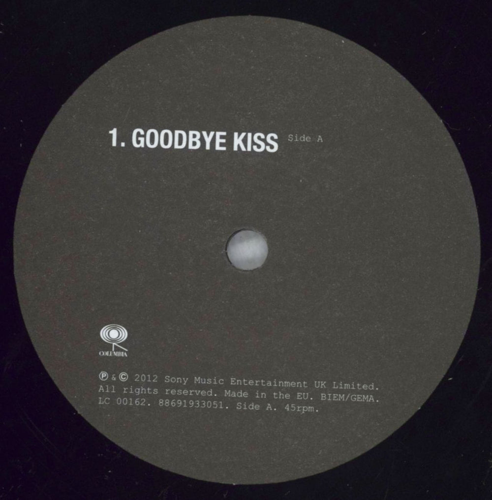 Kasabian Goodbye Kiss UK 10" vinyl single (10 inch record) KAB10GO825888