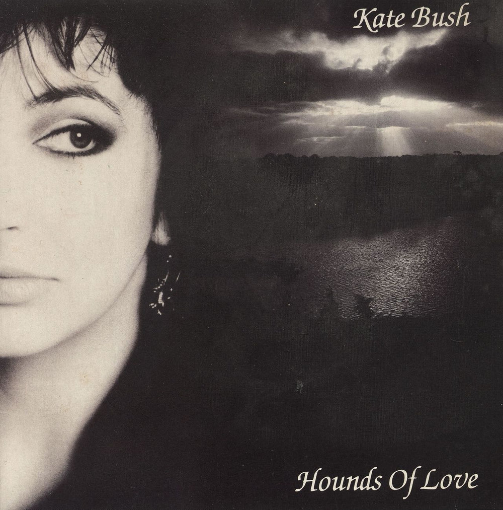 Kate Bush Hounds Of Love - Textured UK 7" vinyl single (7 inch record / 45) KB3