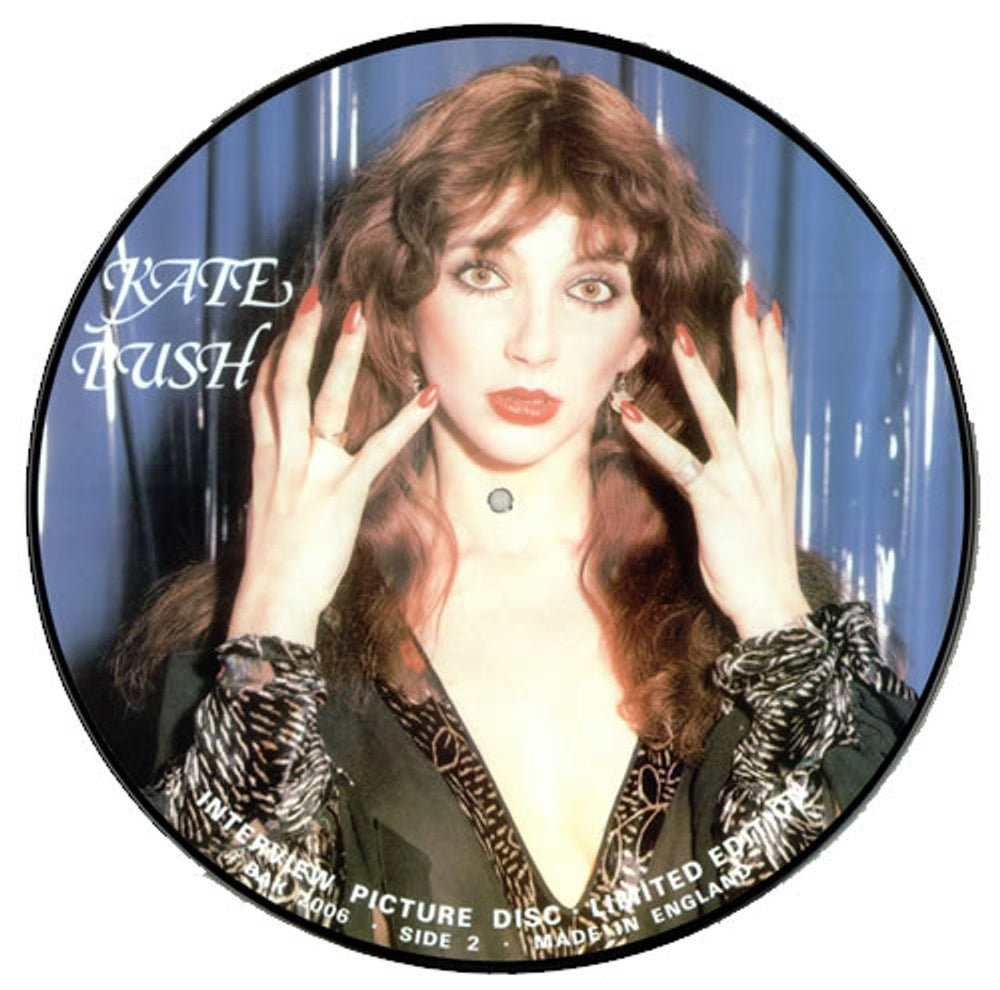 Kate Bush Interview Picture Disc UK picture disc LP (vinyl picture disc album) BUSPDIN34727