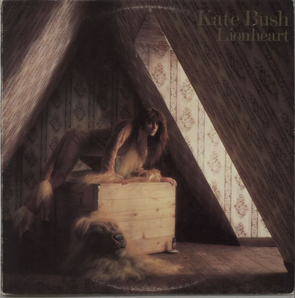 Kate Bush Lionheart - EX Australian vinyl LP album (LP record) EMA.787