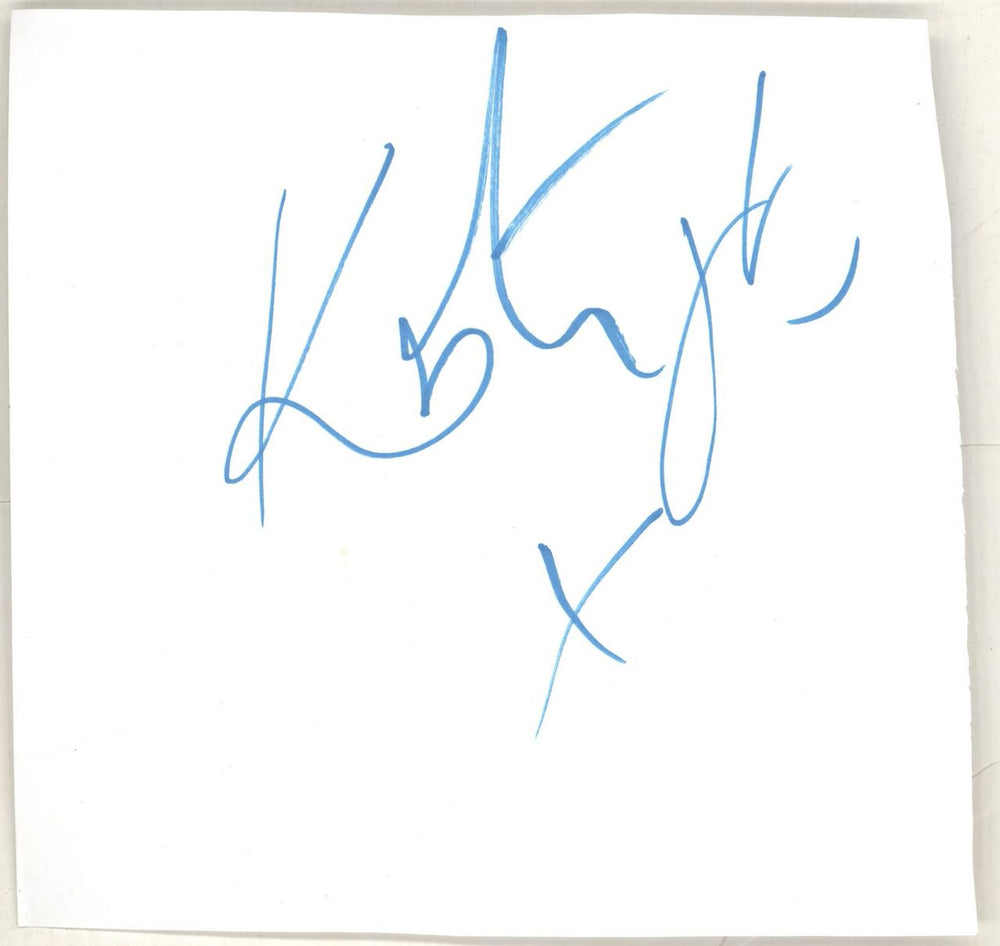 Katy B Autograph UK memorabilia AUTOGRAPH