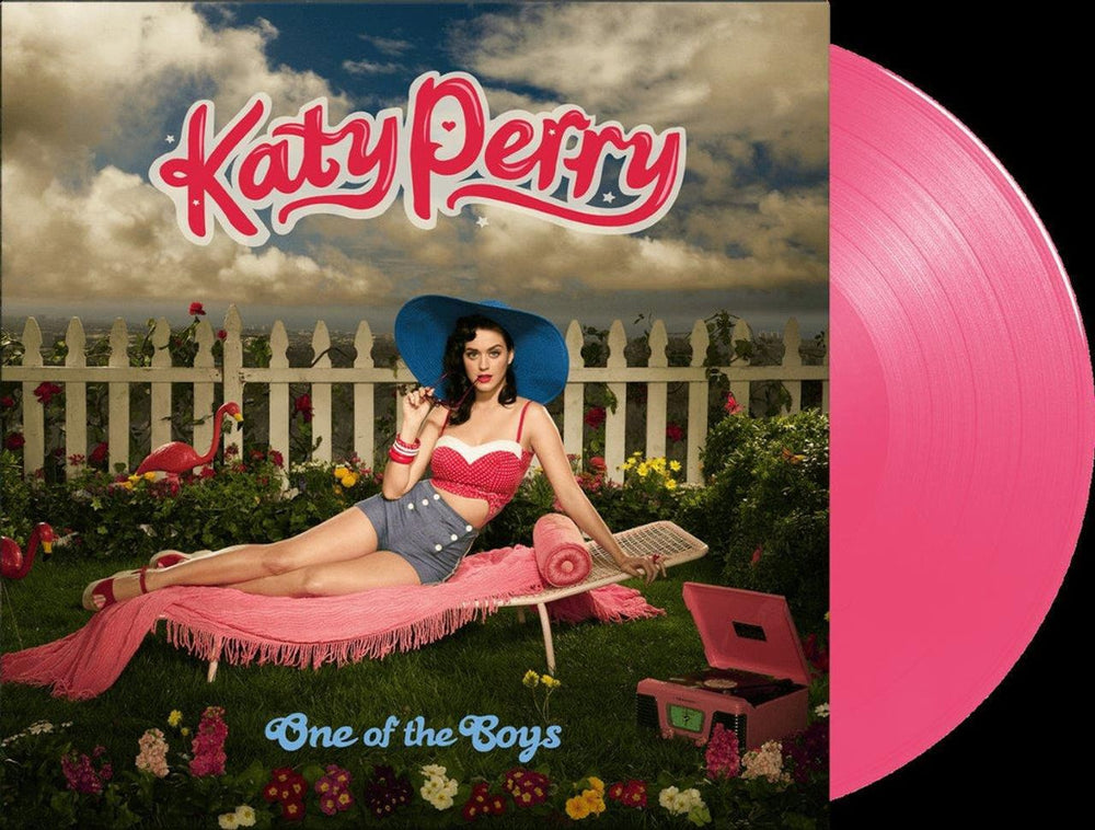 Katy Perry One Of The Boys - Flamingo Pink Vinyl 15th Anniversary - Sealed UK vinyl LP album (LP record) 5574148