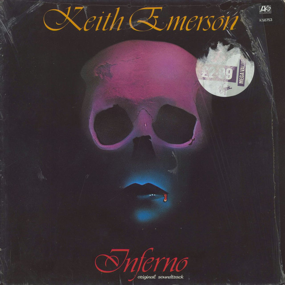 Keith Emerson Inferno UK vinyl LP album (LP record) K50753