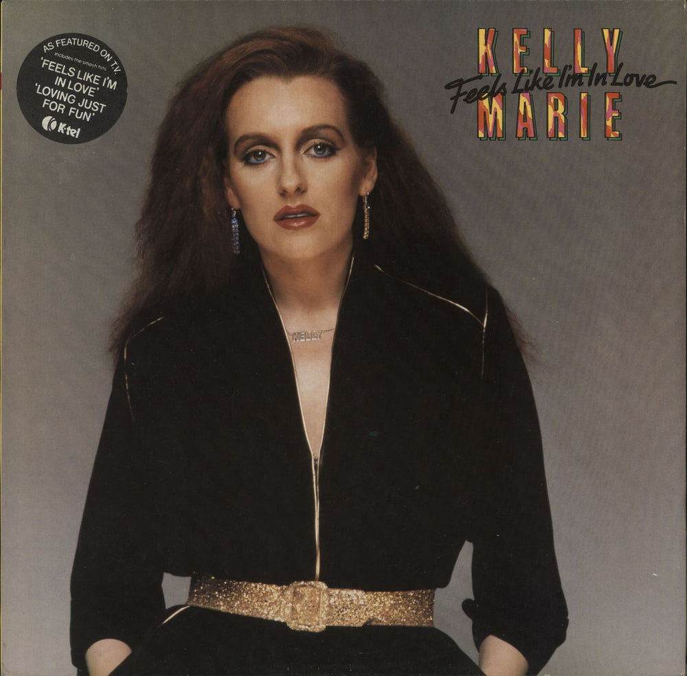 Kelly Marie Feels Like I'm In Love UK vinyl LP album (LP record) CABLP1005