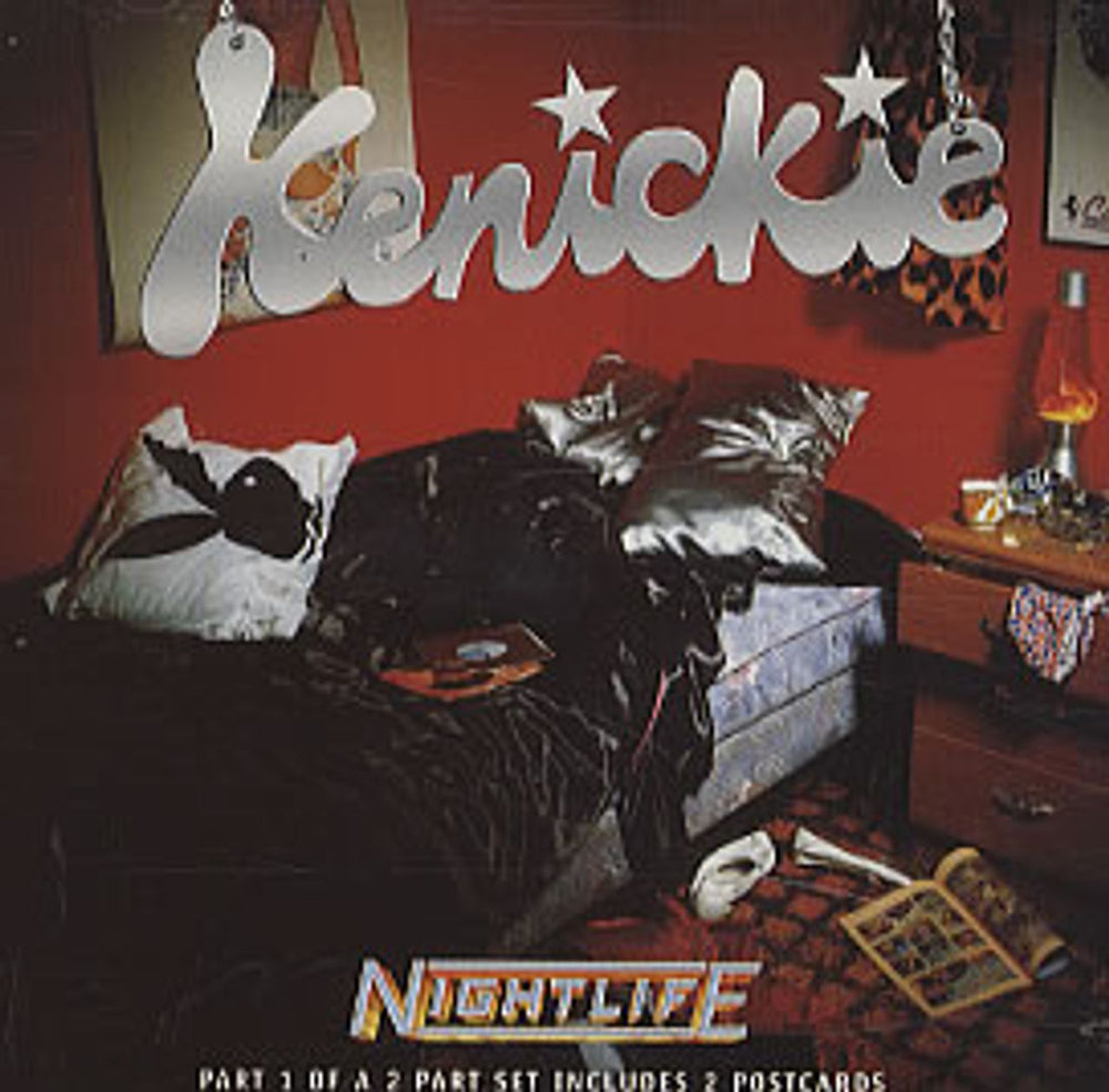 Kenickie Nightlife - Part 1 & 2 UK 2-CD single set (Double CD single) CDDISC/X006