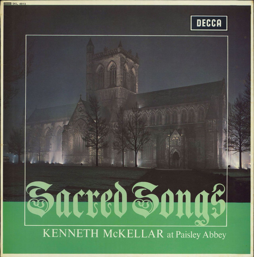 Kenneth McKellar Sacred Songs UK vinyl LP album (LP record) SKL4913