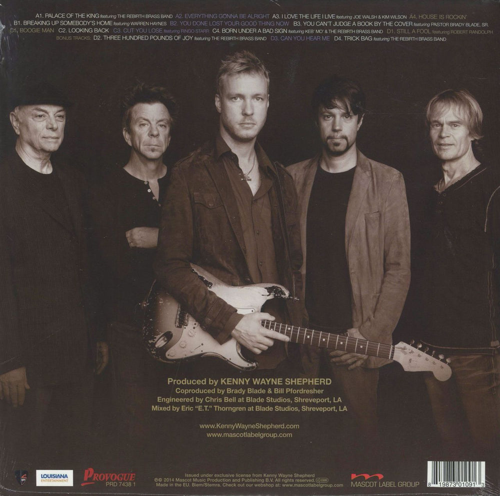 Kenny Wayne Shepherd Goin' Home - 180gm Vinyl - Sealed UK 2-LP vinyl record set (Double LP Album) 819873010913