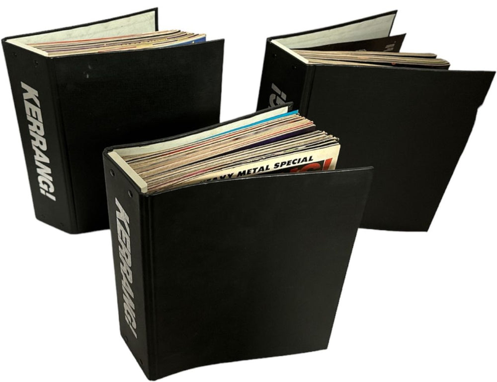 Kerrang! Magazine Collection of Issues from Numbers 1 to 104 [not consecutive] UK magazine MAGAZINE