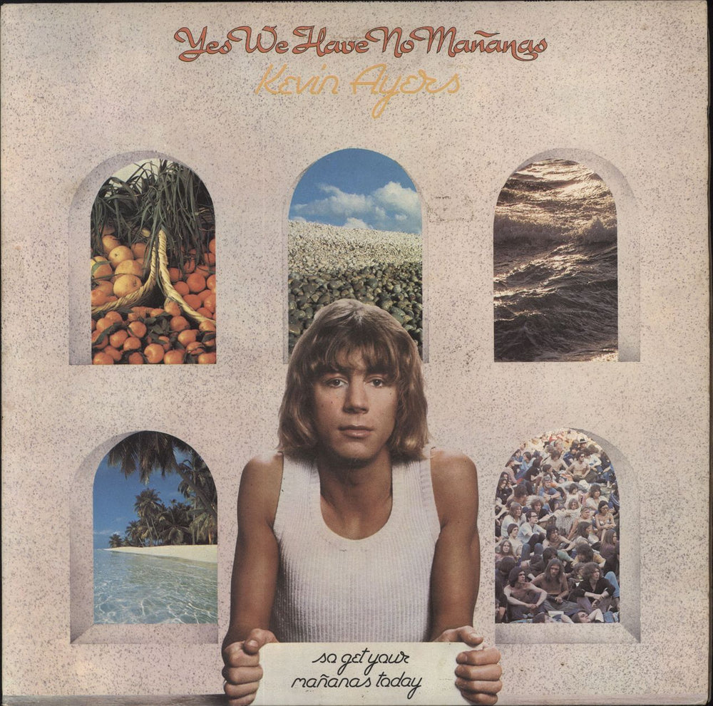 Kevin Ayers Yes We Have No Mañanas - 1st - EX UK vinyl LP album (LP record) SHSP4057