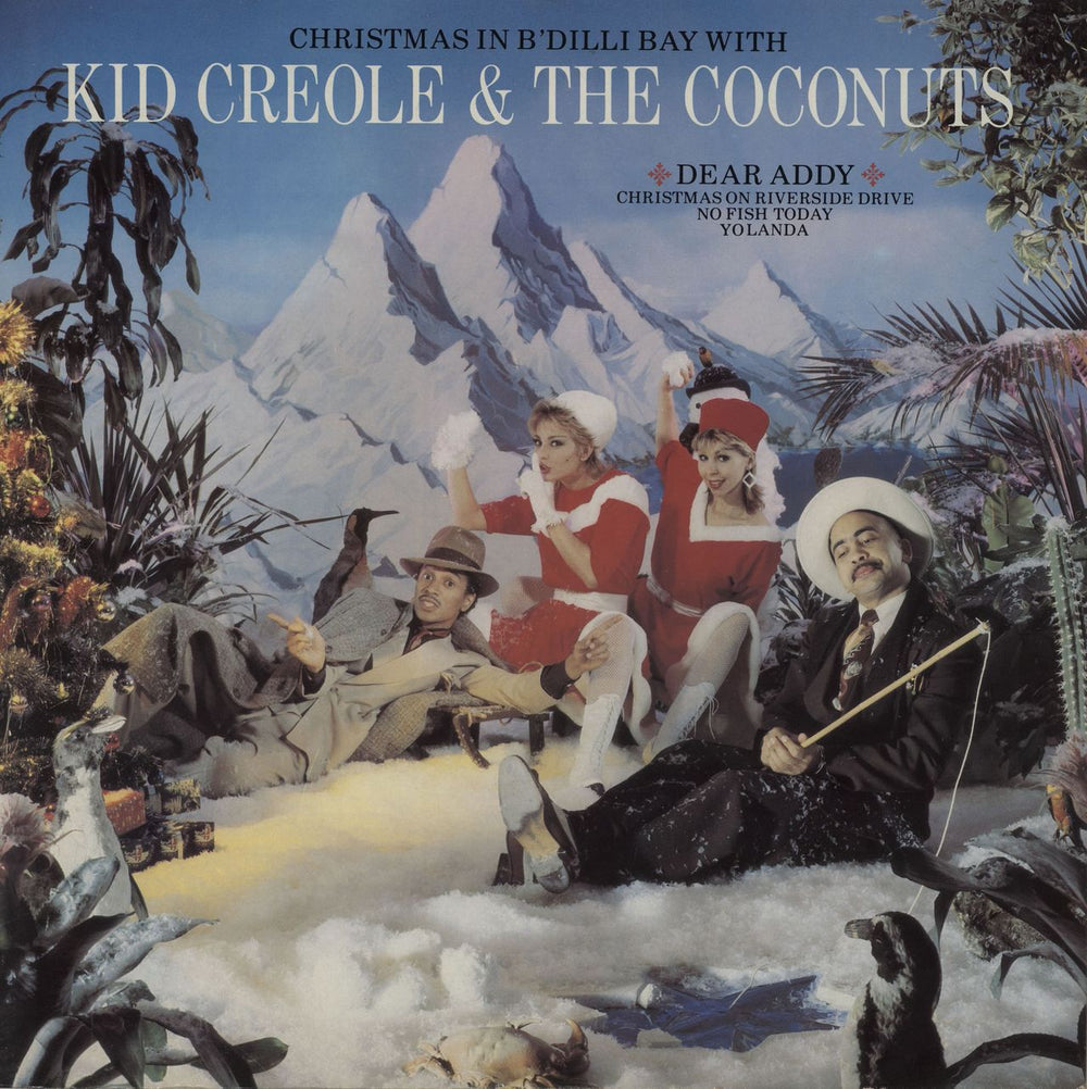 Kid Creole & The Coconuts Christmas In B'Dilli Bay UK 12" vinyl single (12 inch record / Maxi-single) 12WIP6840
