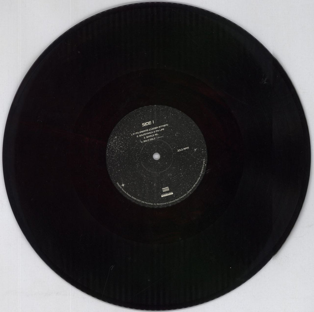 Kid Cudi Man On The Moon: The End Of Day - Purple & Orange Black Swirl US 2-LP vinyl record set (Double LP Album) 4PG2LMA819914