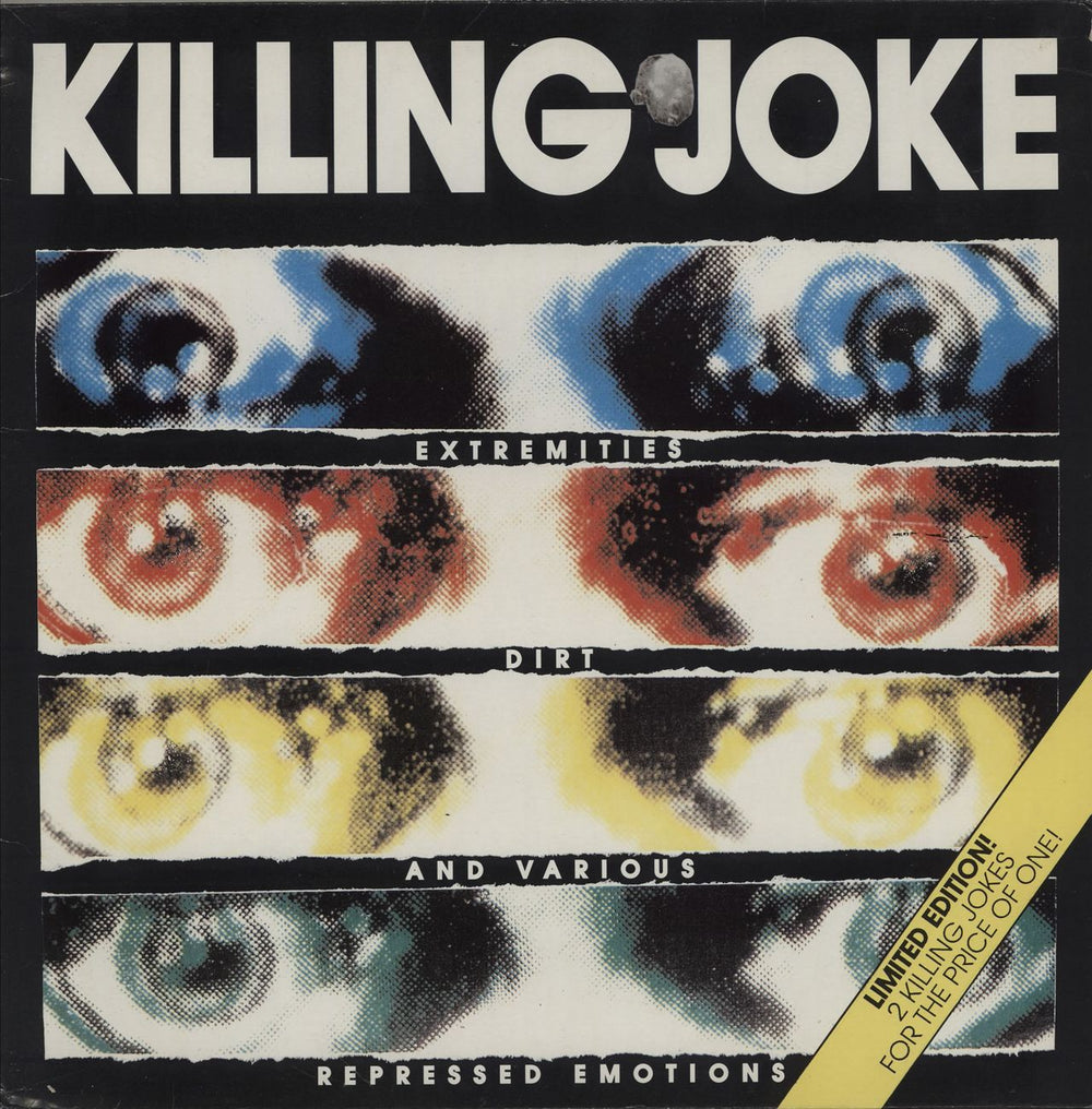 Killing Joke Extremities, Dirt And Various Repressed Emotions German 2-LP vinyl record set (Double LP Album) AG054-1