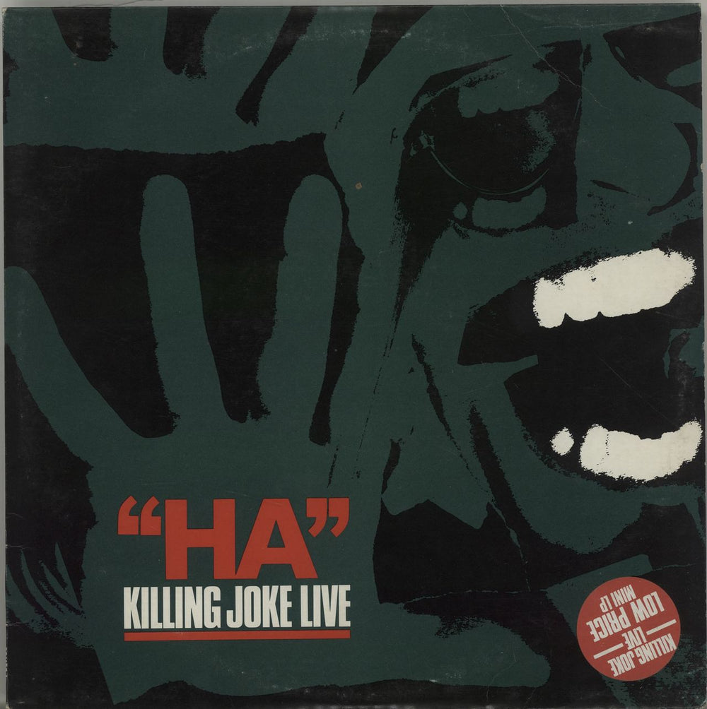 Killing Joke "Ha" Killing Joke Live - EX UK 10" vinyl single (10 inch record) EGMDT4