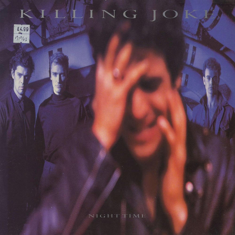 Killing Joke Night Time - VG UK vinyl LP album (LP record) EGLP61