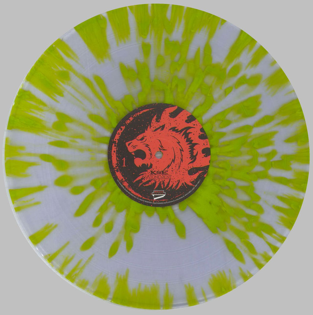 Killswitch Engage Atonement - Clear With Green Splatter Vinyl US vinyl LP album (LP record) KEGLPAT823771