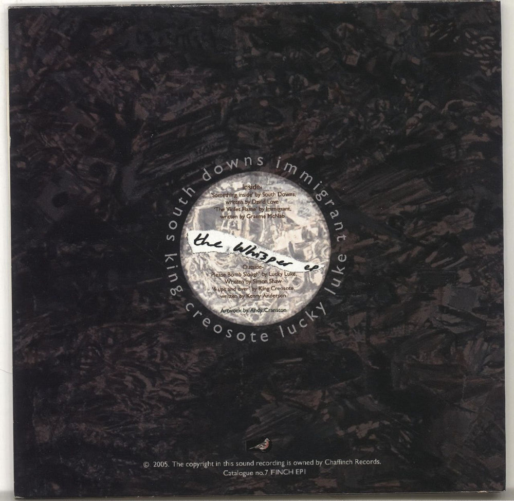 King Creosote The Whisper EP UK 7" vinyl single (7 inch record / 45) KCC07TH346142