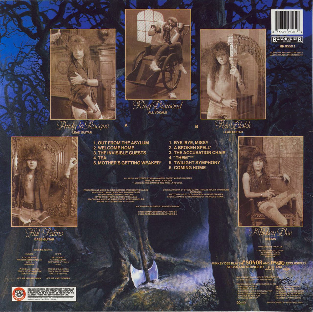 King Diamond Them Dutch vinyl LP album (LP record) 016861955014