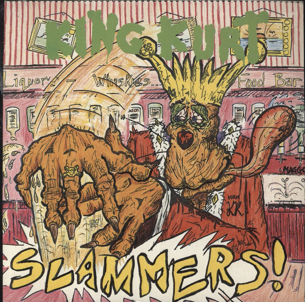 King Kurt Slammers - EX UK 7" vinyl single (7 inch record / 45) BUY235