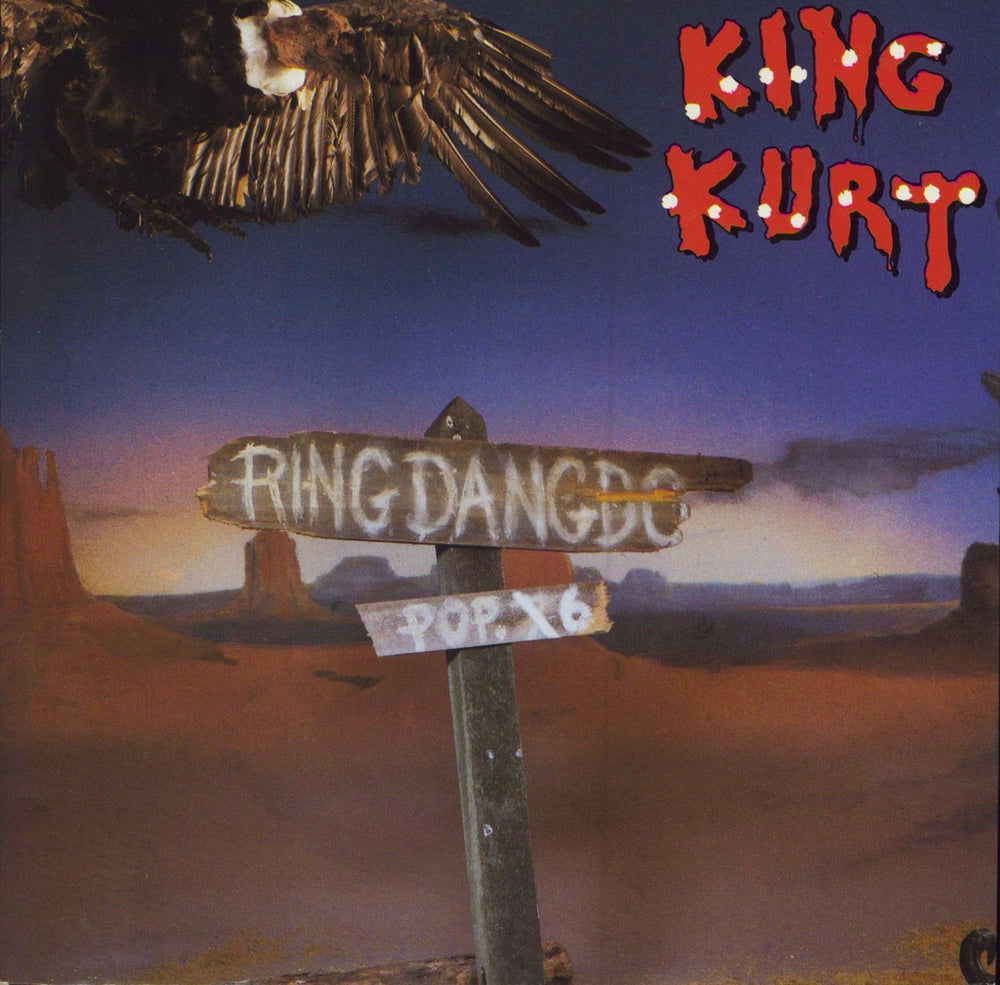 King Kurt The Land Of Ring Dang Do UK 7" vinyl single (7 inch record / 45) KURT2