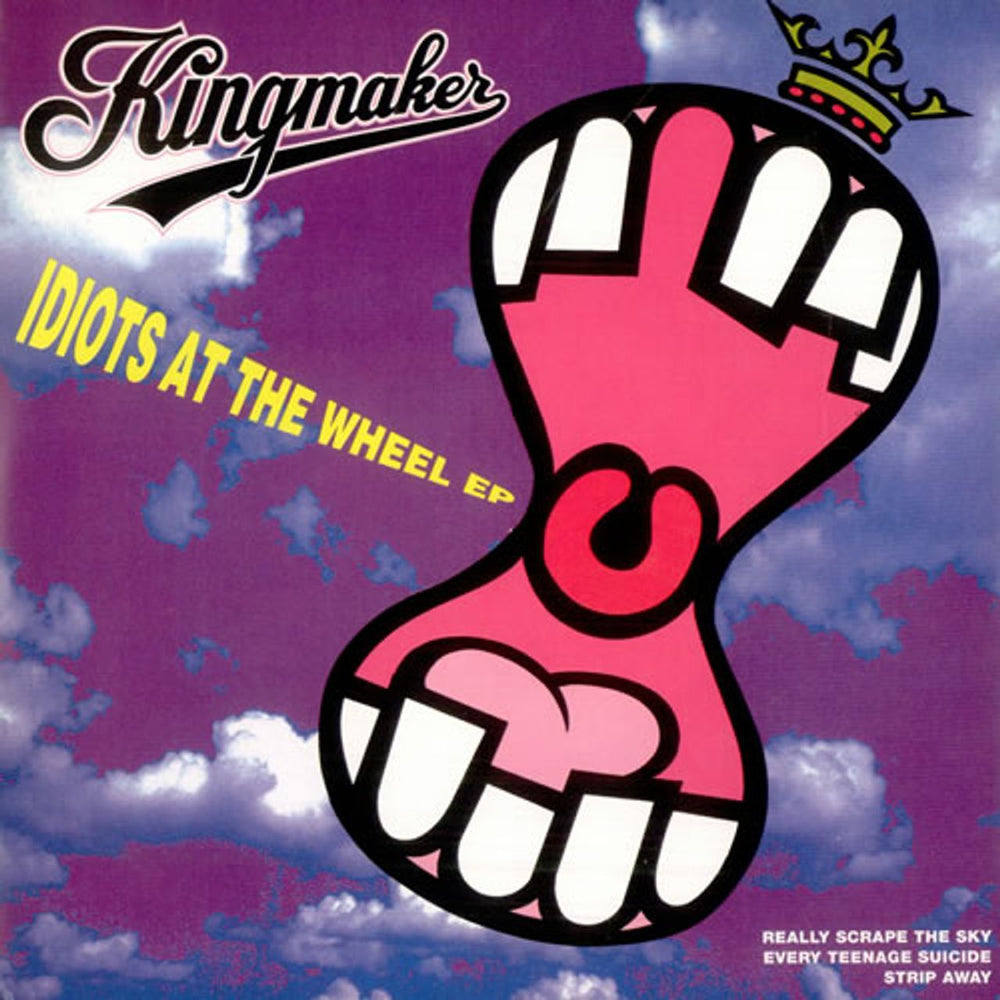 Kingmaker Idiots At The Wheel EP UK 7" vinyl single (7 inch record / 45) SCORCH3