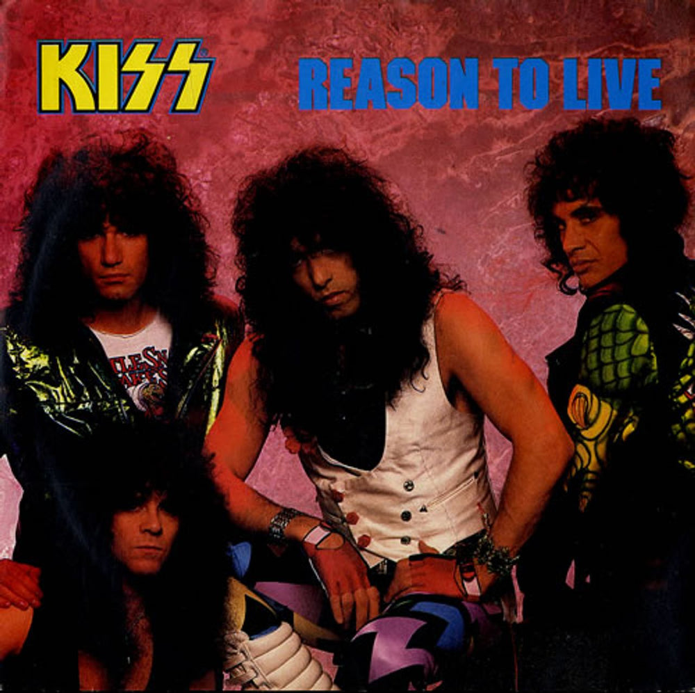 Kiss Reason To Live UK 7" vinyl single (7 inch record / 45) KISS8