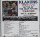 Klaxons Myths Of The Near Future Japanese Promo CD-R acetate CD-R