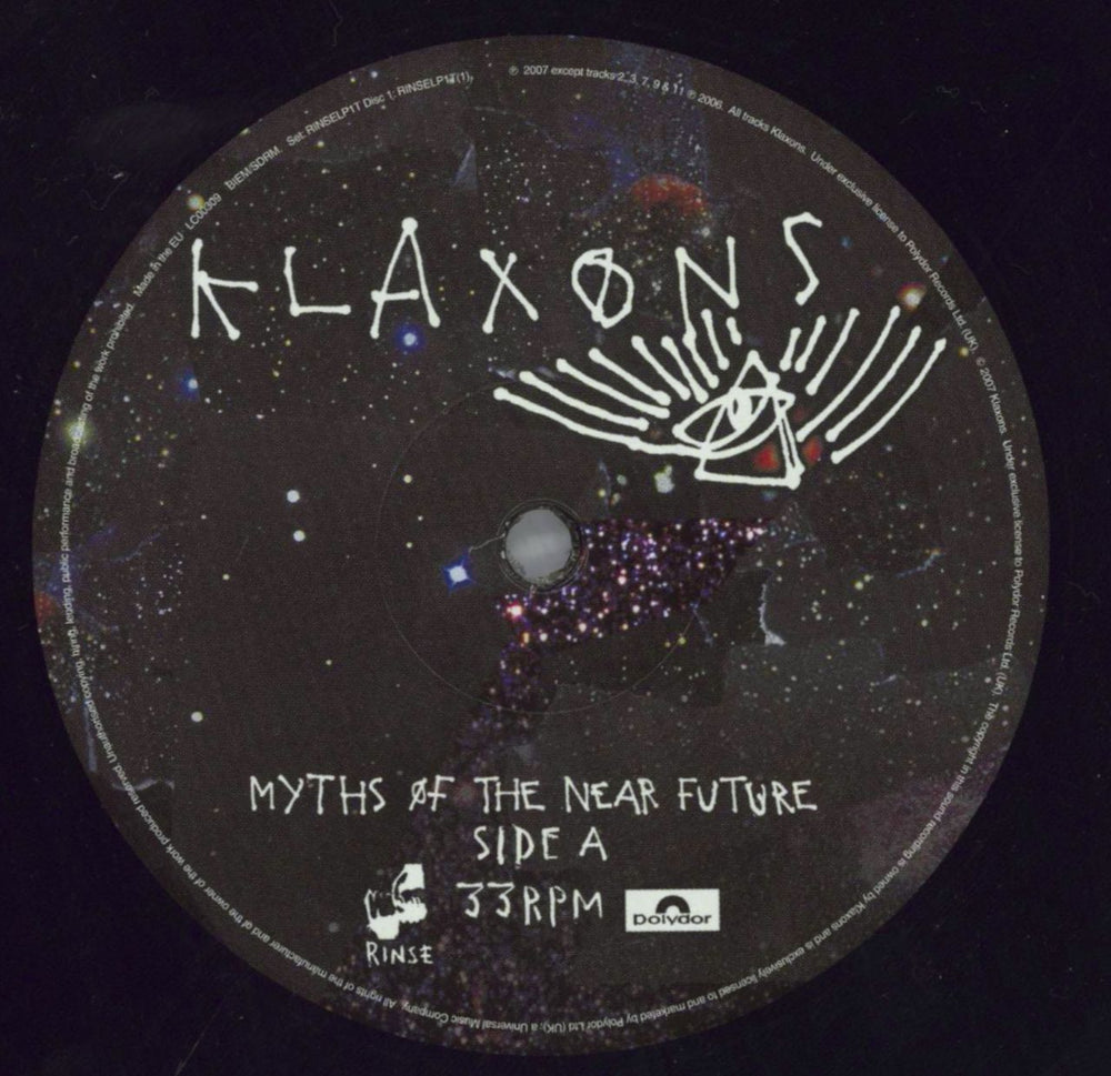 Klaxons Myths Of The Near Future - Reissue UK 2-LP vinyl record set (Double LP Album) KBX2LMY822139