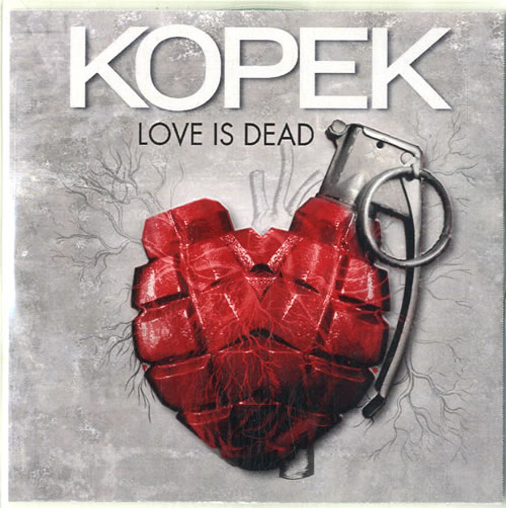 Kopek Love Is Dead UK Promo CD-R acetate CD-R