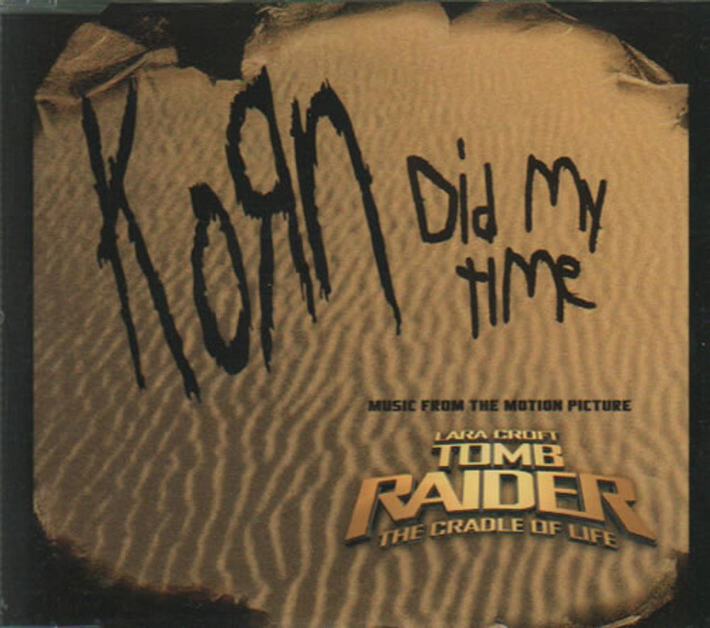 Korn Did My Time UK CD single (CD5 / 5") 6741422