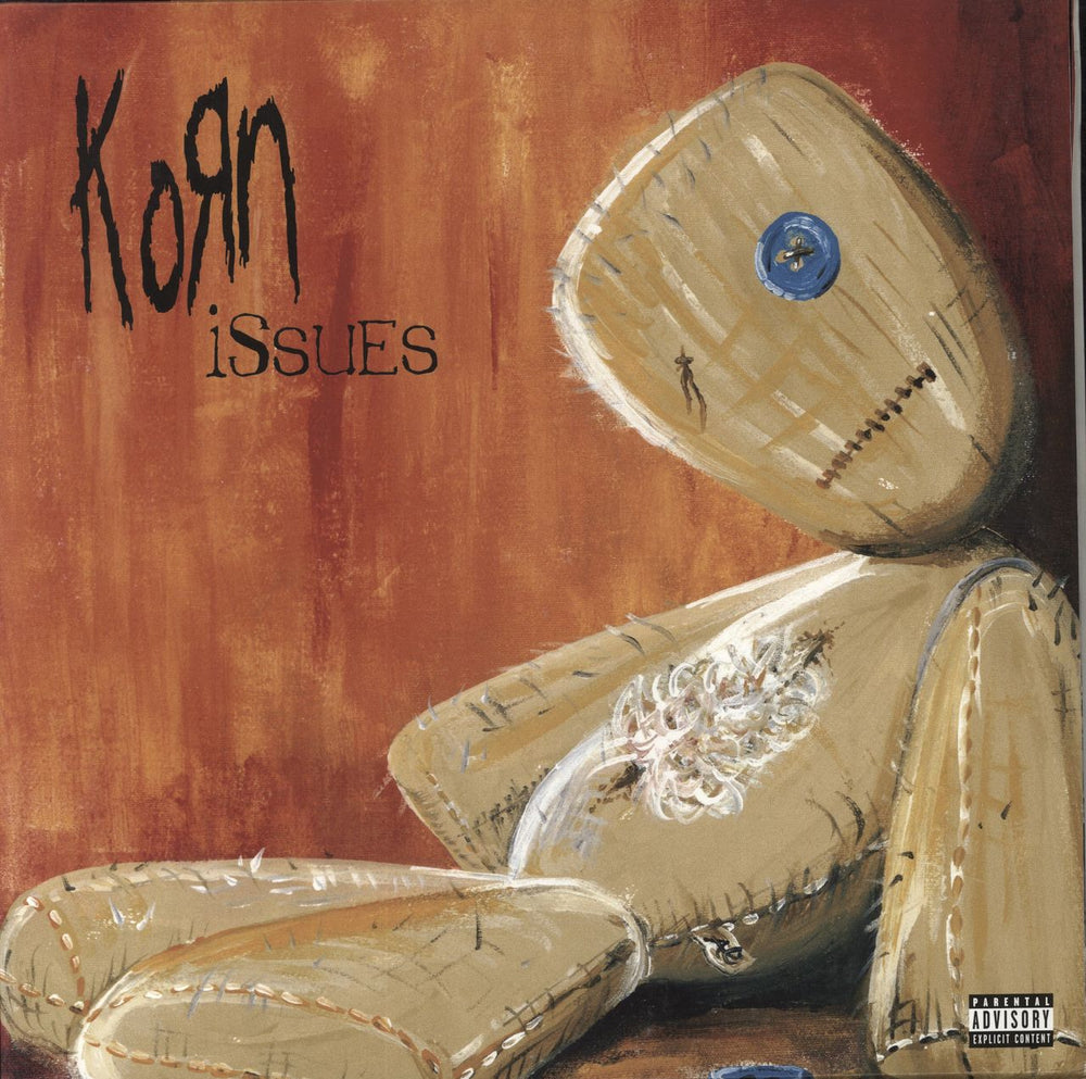Korn Issues German 2-LP vinyl record set (Double LP Album) 19075843981