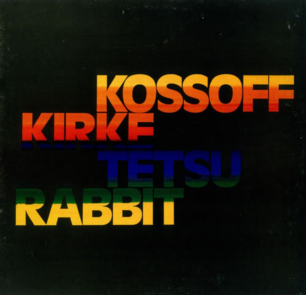 Kossoff, Kirke, Tetsu & Rabbit Kossoff / Kirke / Tetsu / Rabbit - 1st - EX UK vinyl LP album (LP record) ILPS9188