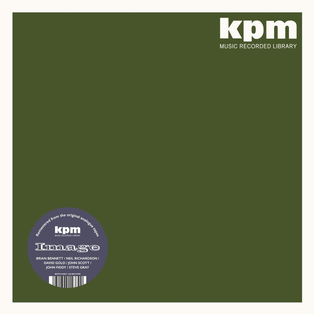 KPM Library Image - Remastered 140 Gram Black Vinyl - Sealed UK vinyl LP album (LP record) BEWITH160LP