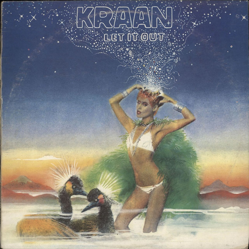 Kraan Let It Out UK vinyl LP album (LP record) GULP1013