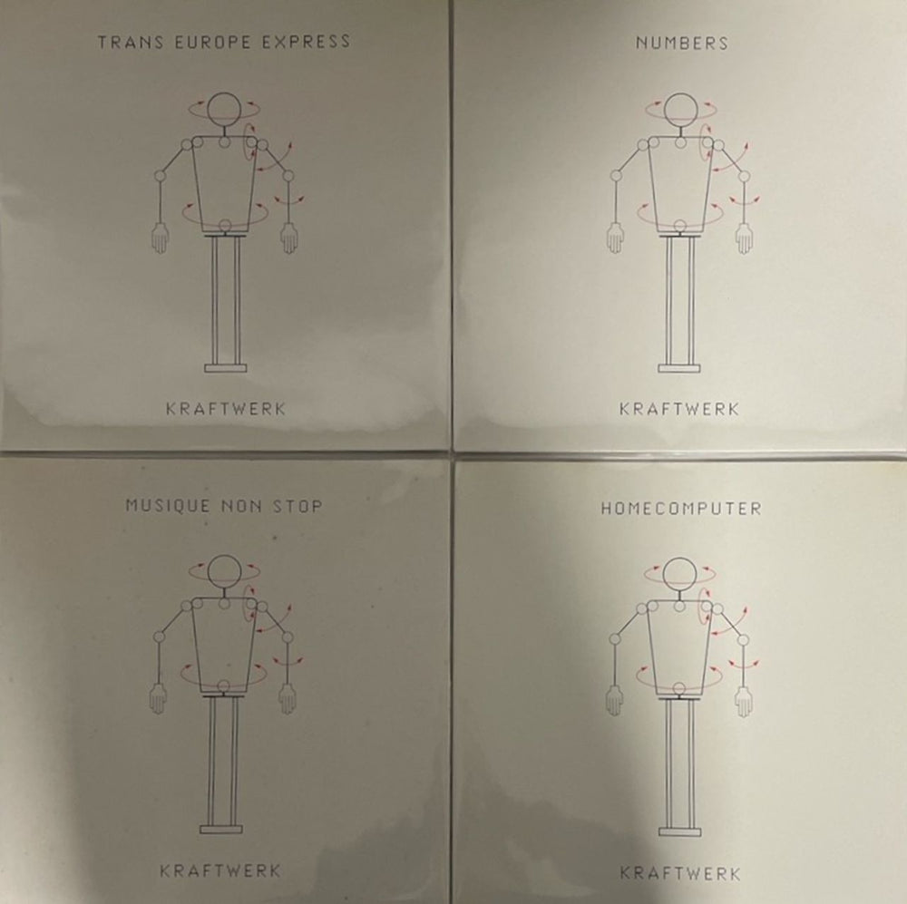 Kraftwerk Klang Box + T-shirt UK Promo box set