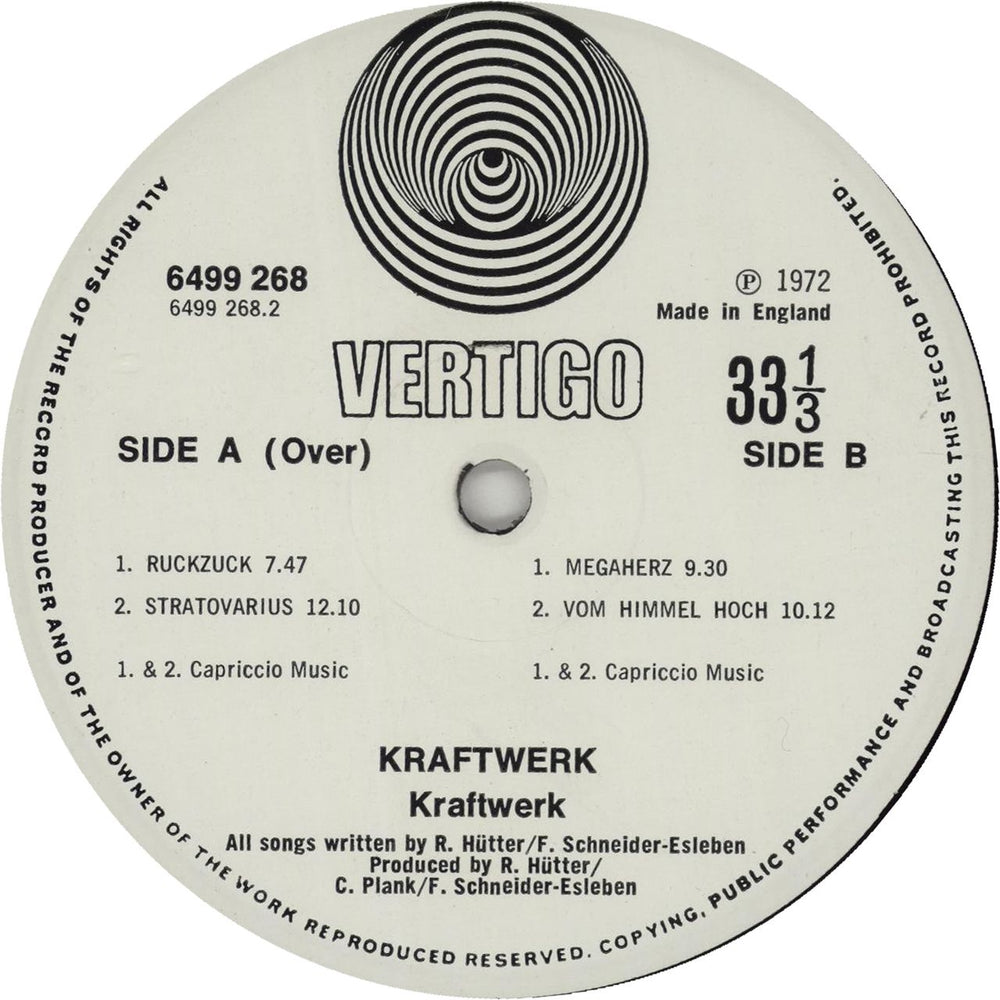 Kraftwerk Kraftwerk - 1st - Complete UK 2-LP vinyl record set (Double LP Album) KRA2LKR64965