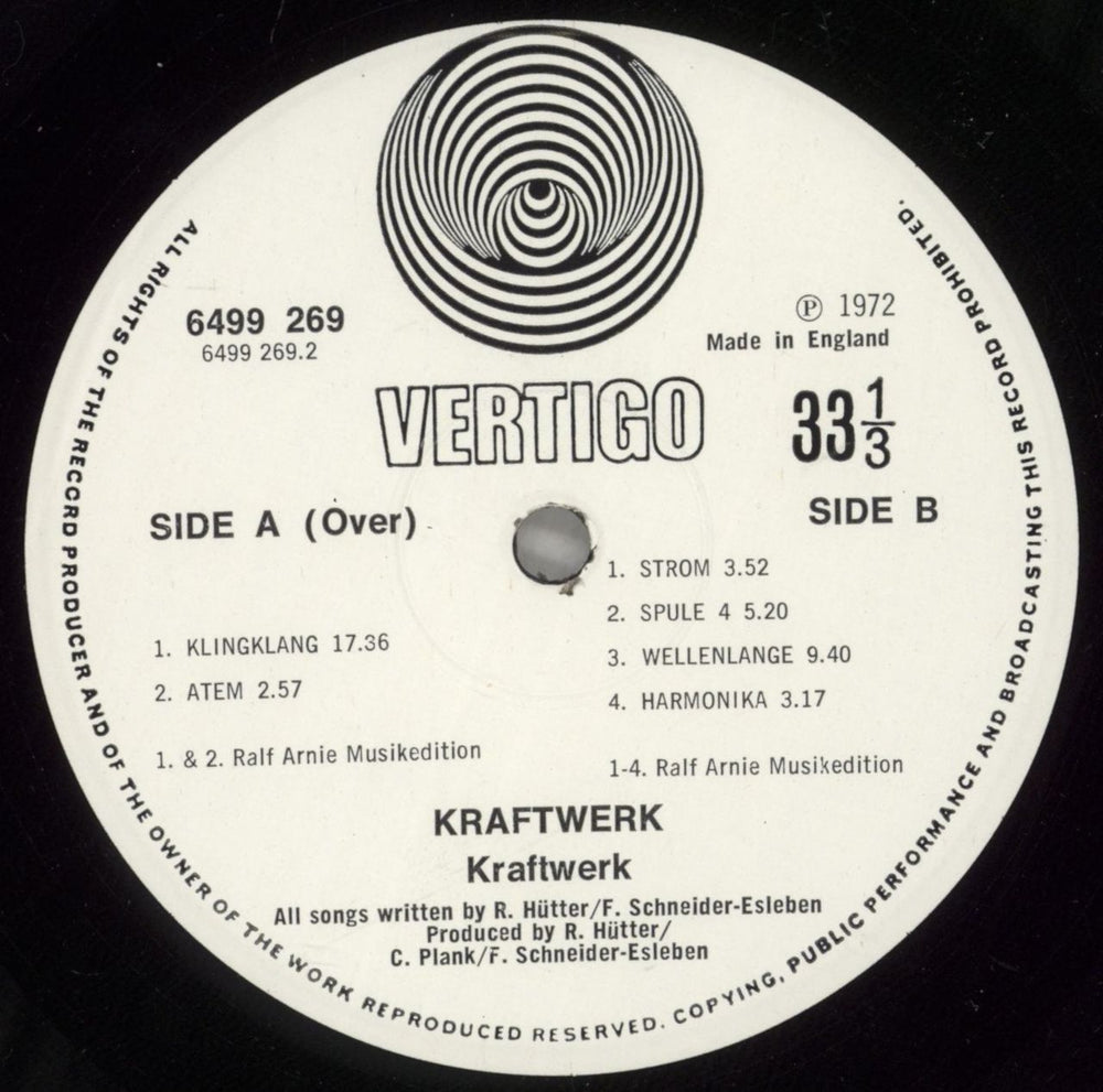 Kraftwerk Kraftwerk - 1st - EX UK 2-LP vinyl record set (Double LP Album) KRA2LKR64965