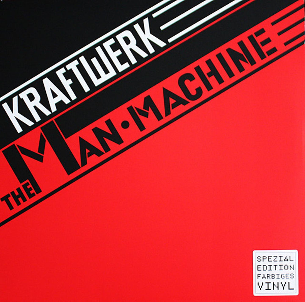 Kraftwerk The Man Machine - Red Vinyl - Sealed UK vinyl LP album (LP record) KRALPTH753964