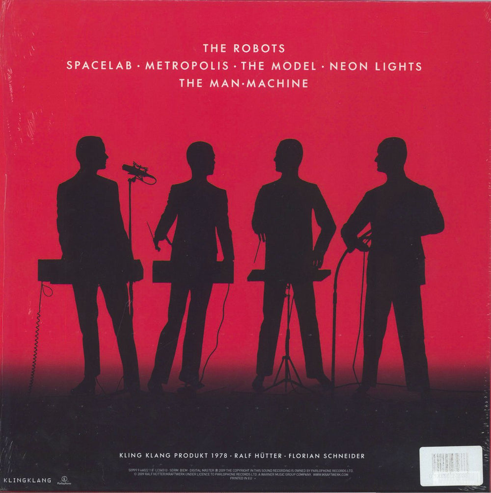 Kraftwerk The Man Machine: Remastered - 180gm Red Vinyl UK vinyl LP album (LP record) 5099996602218