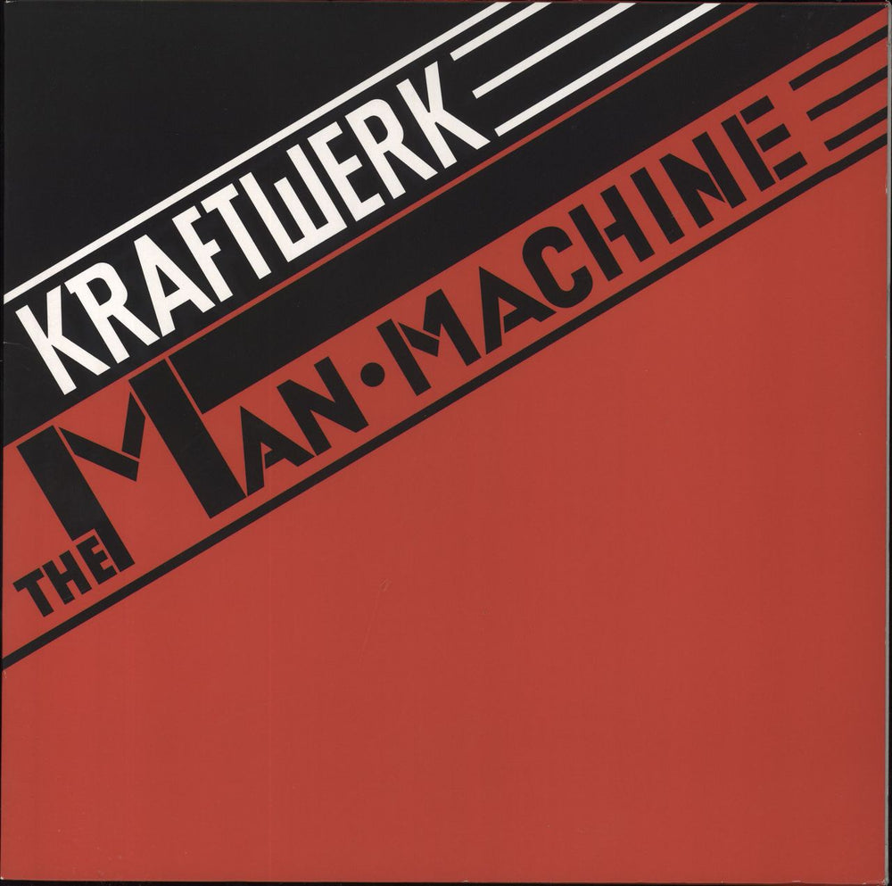 Kraftwerk The Man Machine: Remastered - 180gm Red Vinyl UK vinyl LP album (LP record) 5099996602218