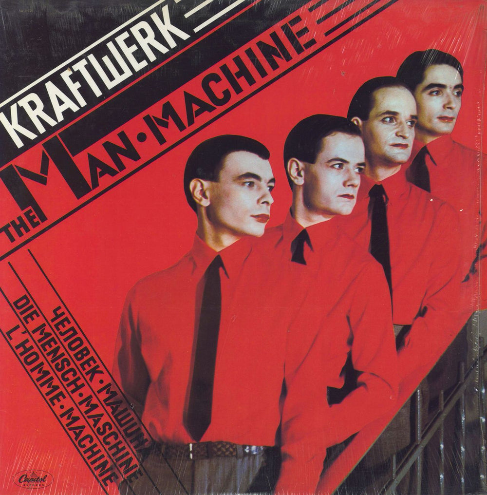 Kraftwerk The Man-Machine US vinyl LP album (LP record) SW-11728