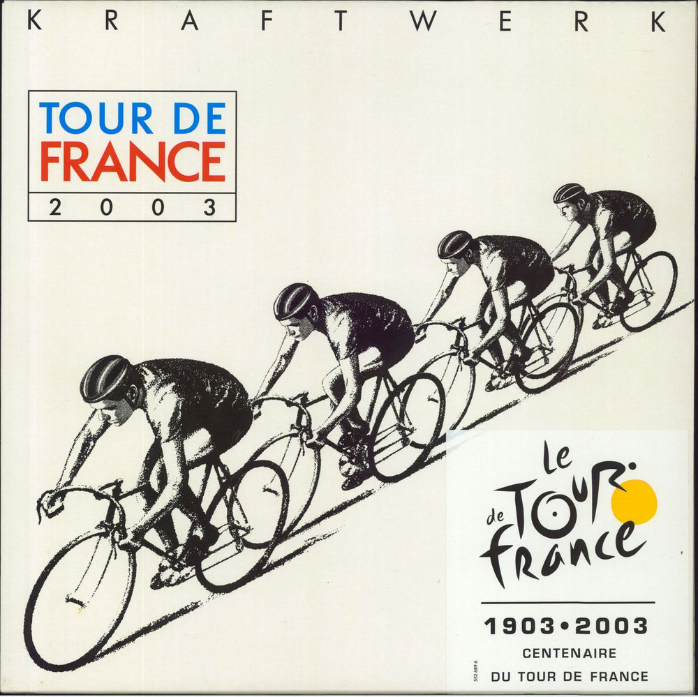 Kraftwerk Tour De France 2003 UK 12" vinyl single (12 inch record / Maxi-single) 12EM626