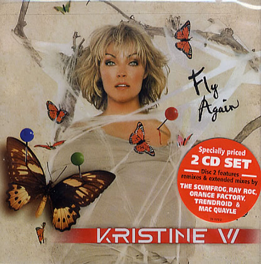 Kristine W Fly Again US 2 CD album set (Double CD) TB-1573-2