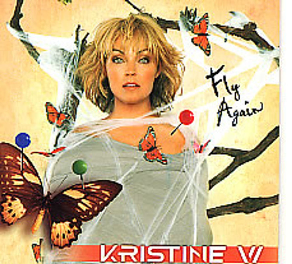 Kristine W Fly Again US Promo CD album (CDLP) TB-1573-2A