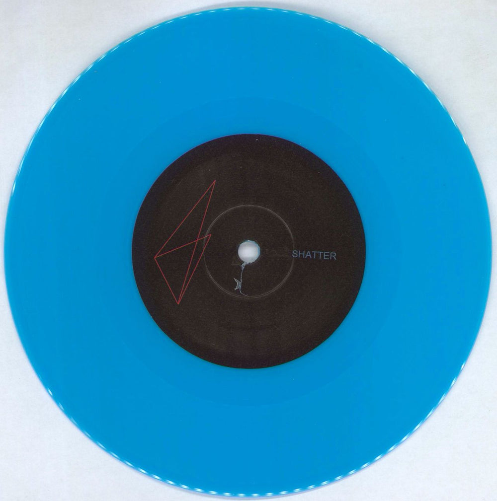 Krokodil Shatter - RSD14 - Turquoise Blue Vinyl + Numbered Sleeve Finnish 7" vinyl single (7 inch record / 45) 3TS07SH766281