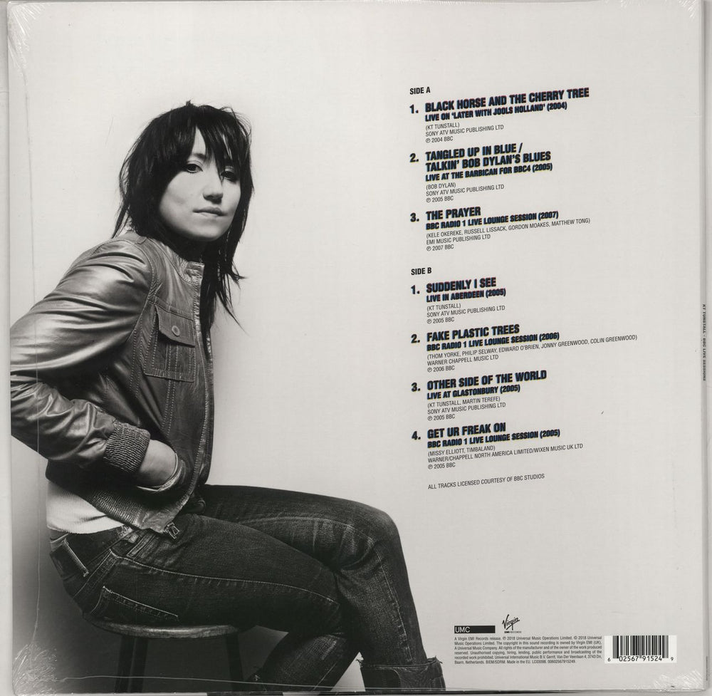 KT Tunstall BBC Live Sessions - Blue vinyl - sealed UK 12" vinyl single (12 inch record / Maxi-single) 602567915249