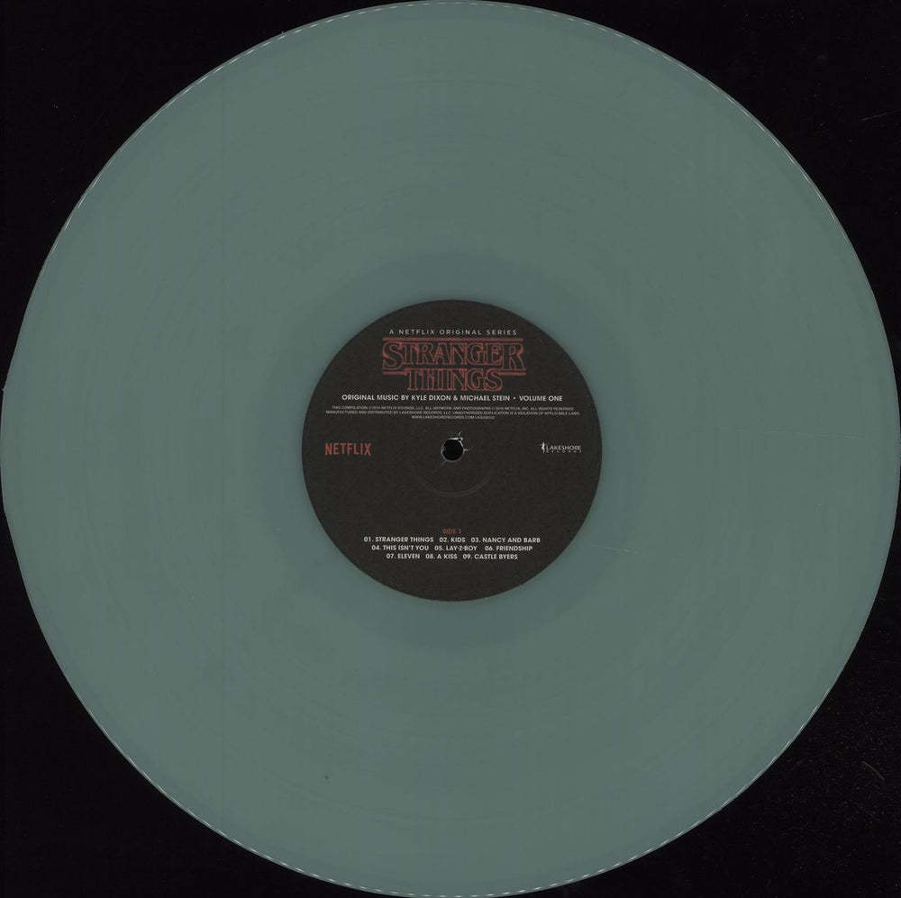 Kyle Dixon & Michael Stein Stranger Things - Volume One & Volume Two - Glow In The Dark US 4-LP vinyl album record set 2016