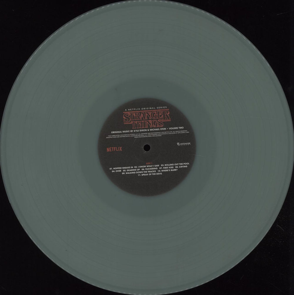 Kyle Dixon & Michael Stein Stranger Things - Volume One & Volume Two - Glow In The Dark US 4-LP vinyl album record set