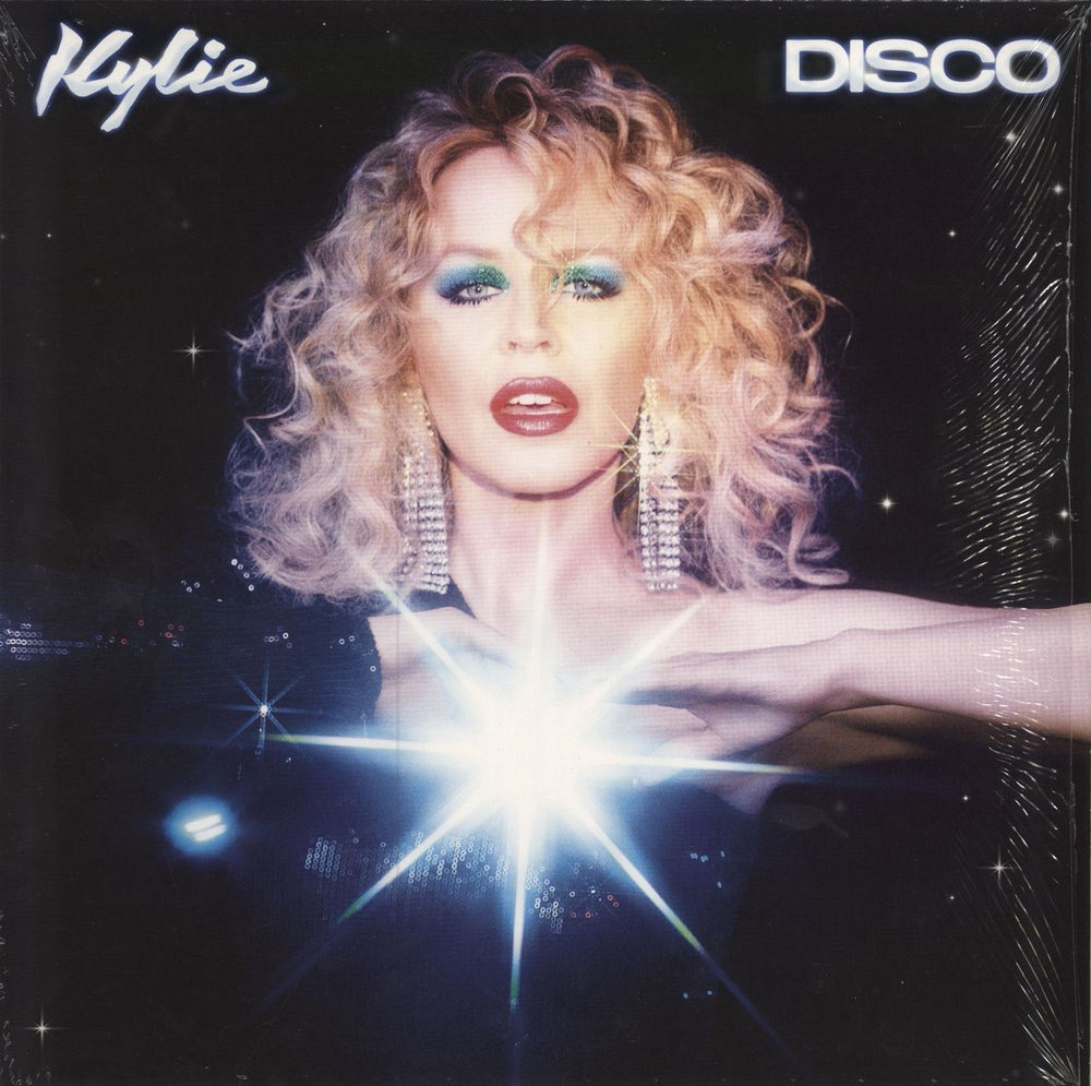 Kylie Minogue Disco + Signed Photo Print UK vinyl LP album (LP record) 538634001