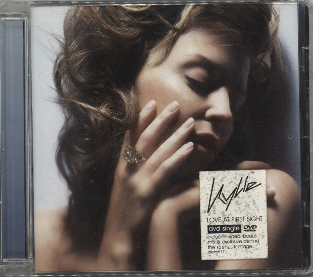 Kylie Minogue Love At First Sight UK DVD Single DVDR6577